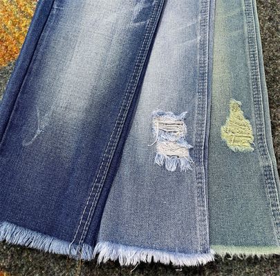 شراء قماش جينز من القطن والبوليستر بنمط TWILL بلون نيلي غامق مع 60% قطن JSD3077 للجينز online manufacture