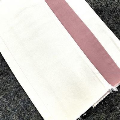 شراء 290GSM أبيض 100% قطن ثنائي بعد غسل مع فرشاة الخوخ JS4095 online manufacture
