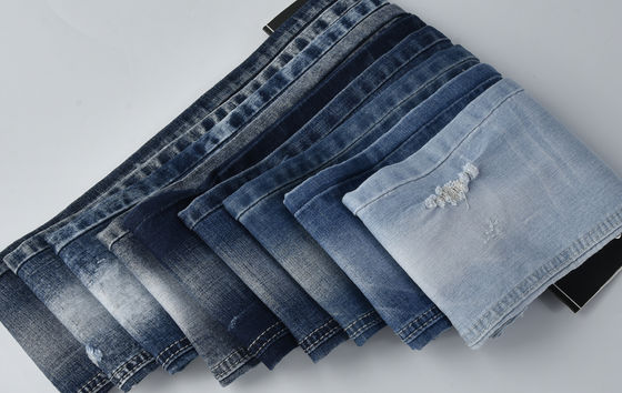 شراء قطن المقاوم للإنكماش بوليستر SPANDEX DENIM FABRIC JSD3314 online manufacture