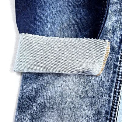 شراء نسيج دنيم أزرق داكن مطاطي بعرض 150 سم بنمط TWILL لـ جينز نسائي 9.3 أوقية JS4039 دنيم مطاطي online manufacture
