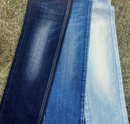 شراء نسيج الجينز عالي التمدد من ثلاثة نواة 11.7 أوقية JSD3161 للجينز المريح والمتين online manufacture