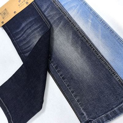 شراء Spandex Stretch نسيج جينم أزرق غامق الوزن الثقيل 9.2 أوقية JSD3140 عدد الخيوط 10OA 10SB*21/70 75SB نمط TWILL online manufacture