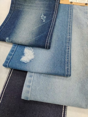 شراء 9 أونصة نسيج دينيم على طراز التويل بعرض كامل 178-180 سم لبنطلون جينز نسائي online manufacture