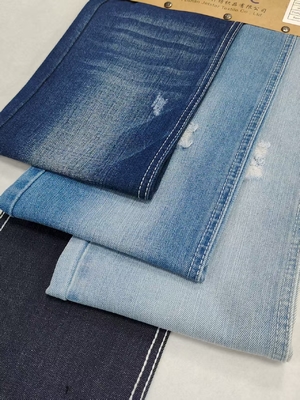 شراء مقاوم للتجاعيد TWILL النمط القطن البوليستر ريمون الجينم النسيج بدون امتداد JSD3337 للجينز online manufacture