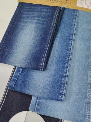 شراء قماش جينز من البوليستر والرايون المطاطي للغاية بنمط TWILL بنسبة 56% قطن JSD3389-2 للملابس غير الرسمية، وبناطيل الجينز، والحقائب online manufacture