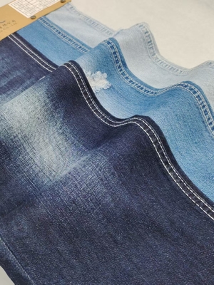 شراء 85٪ قطن 15٪ بوليستر غير الممتدة الجينم النسيج 8.3 أوقية اللون الداكن النيلي JSD3104-1 online manufacture