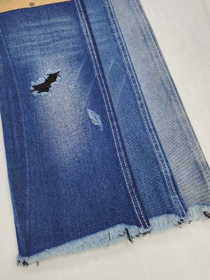 شراء قماش دنيم منسوج بنمط TWILL باللون النيلي/الأسود بوزن 12.2 أونصة وعرض كامل 180 سم JSD3076B-B لبنطلونات الجينز النسائية boyfriend online manufacture