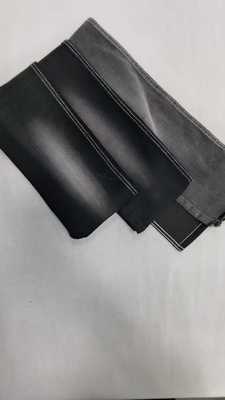 شراء Middle elastic Siro  9.7oz Black with full width 180cm construction 10+10*12/40/75TR Denim fabric  JSD3431A for men jeans online manufacture