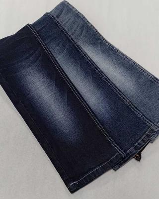 شراء Medium elastic 11.8oz Blue Gray/White with full width 180cm construction 8*16/70 Denim fabric  JSD3191G for men jeans online manufacture