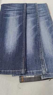 شراء 10 oz Blue gray with full width 180cm /8+8*12 Denim fabric JSD3294G for men jeans online manufacture
