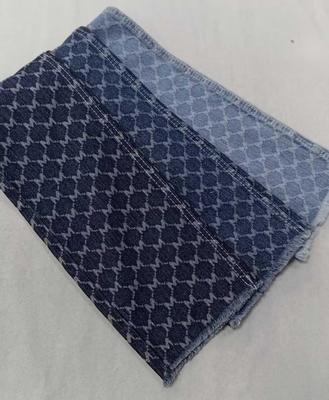 شراء Beautiful pattern Heavy weight Dark blue with full width 180cm /10x7 Denim fabric for jeans online manufacture