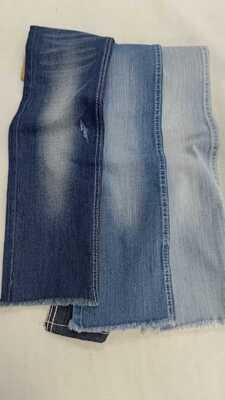 شراء 8.1 أونصة نيلي داكن بعرض كامل 180 سم / 12+12*21/40+21/70 قماش دينيم JSD3351 لـ بنطلون جينز رجالي online manufacture