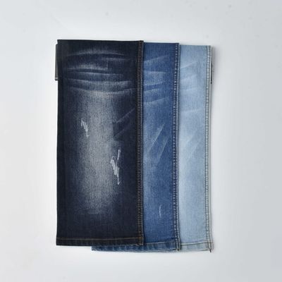 قطن مقاوم للإنكماش بوليستر SPANDEX دينيم QY006-1 9.4 أوقية