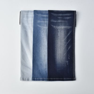 قطن المقاوم للإنكماش بوليستر SPANDEX دينيم QY023 9.6 أوقية