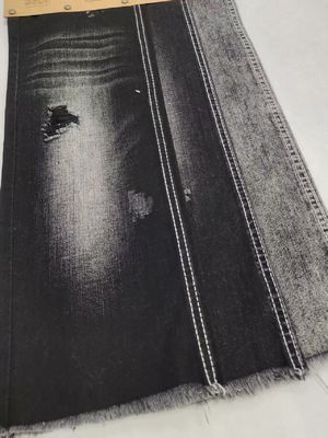 7.9 أوقية خفيفة الوزن 85٪ قطن 15٪ بوليستر جينز نسيج لا تمتد لجبن الأطفال